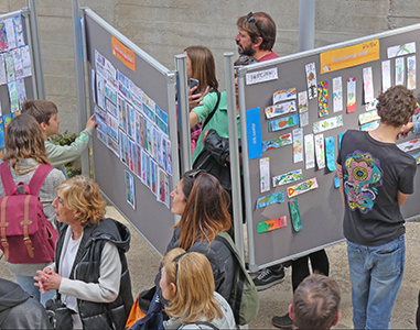 The school "St. Jordi and the Park Güell Dragon” competition took place again this year The school "St. Jordi and the Park Güell Dragon” competition took place again this year